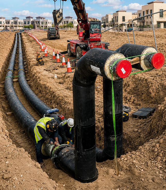 Tubi Soluzioni is a leading HDPE pipe fittings supplier in Bahrain, Kuwait
