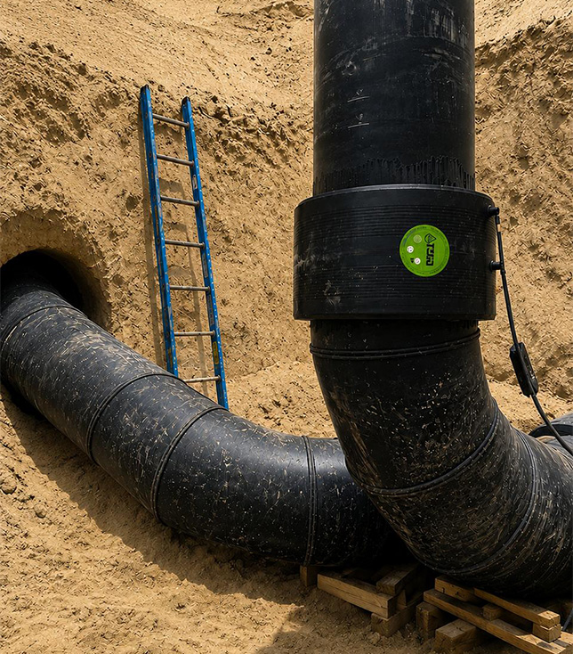 HDPE pipes, fittings, welding equipment